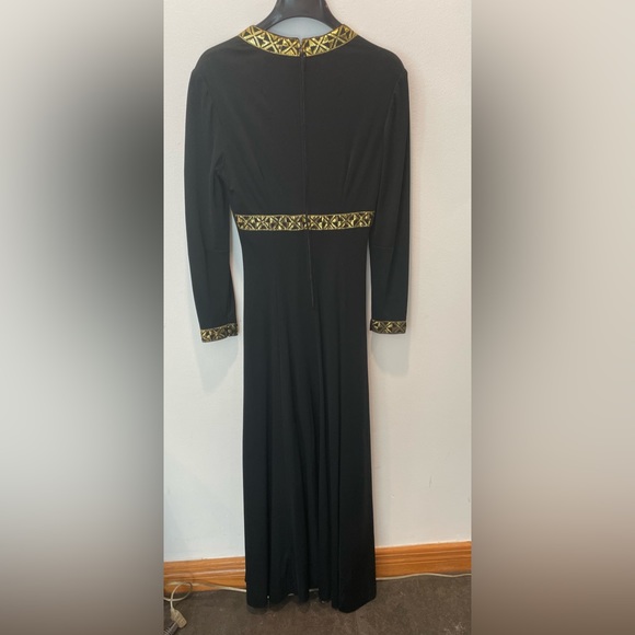 “PALM ROYALE” Vintage Gown 👸 Custom Made in Palm Beach Circa 1970’s - Picture 6 of 9